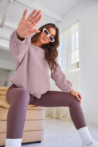 Vista 88 de EFAN Sudaderas de gran tamaño con cuello redondo Y2K para mujer, sudaderas con capucha para otoño, moda 2025, ropa para adolescentes y niñas, lindo