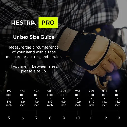 Vista 2 de Hassium Gloves, Protective Heavy-Duty Goatskin Leather Construction Work Gloves
