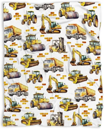 Vista 96 de Manta de bebé con texto en inglés «Just A Boy Who Loves Trucks» para niños y niñas, manta súper suave para envolver al recién nacido, acogedora