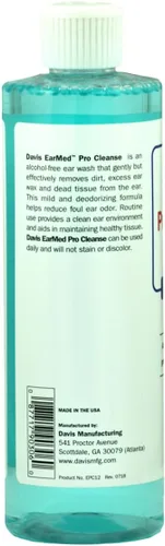 Vista 3 de Davis EarMed ProCleanse Solución de limpieza de oídos, sin alcohol, 12 onzas