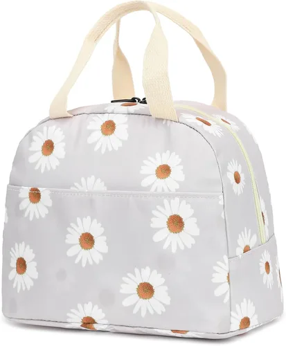 Vista 11 de Bolsa de almuerzo de conejo para mujeres y niñas, bolsas de picnic reutilizables con aislamiento para adultos y niños, trabajo, escuela, senderismo