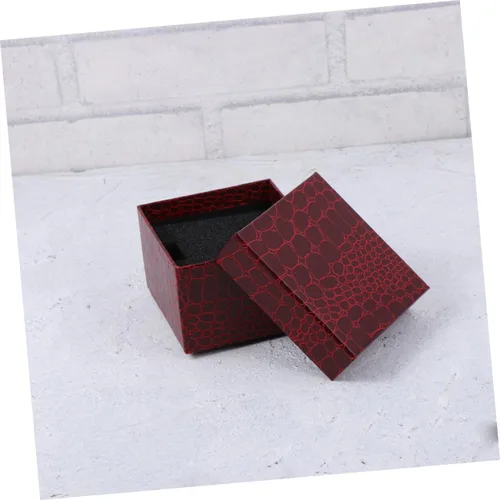 Vista 9 de 2 unids organizador de joyas para hombres cajas de reloj para hombres organizador de almacenamiento de joyas estuche para relojes de hombre caja