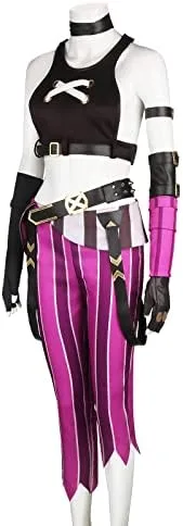 Vista 2 de LiuzilaiST Disfraz de cosplay para mujer, uniforme de Halloween, juego de rol, conjunto completo con accesorios