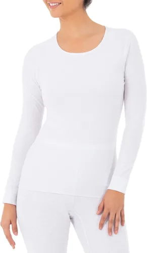 Vista 6 de Fruit of the Loom Set térmico premium de micro gofres para mujer, Gris