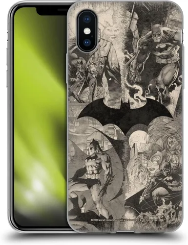 Vista 160 de Head Case Designs Funda de gel Hush con licencia oficial de Batman DC Comics #608 (protección de grado militar) compatible con Apple iPhone 7