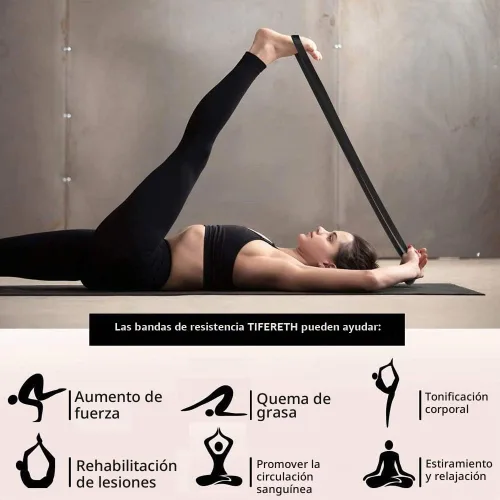 Vista 4 de Pull-Up Bands Resistance-Bands Exercise-Bands - Pull up Assistance Bands Workout Bands Resistance for Women Long Resistance Bands Resistance Loop