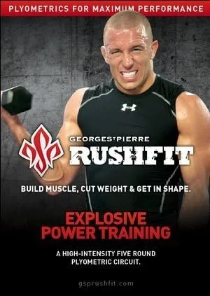 Vista 5 de Rushfit Georges St-Pierre el mejor programa de entrenamiento hogareño de 8 semanas.