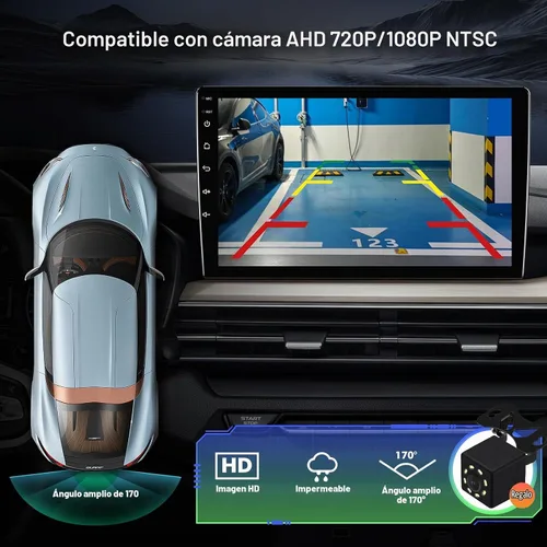 Vista 5 de 9 pulgadas IPS pantalla táctil Android 14 coche estéreo para Mazda 3 2010-2013 con CarPlay inalámbrico y Android Auto 4 Core 32GB radio de coche