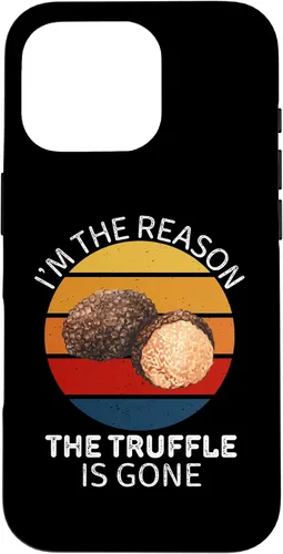 Vista 20 de Vintage I'm The Reason Truffle is Gone Food Lover Case for iPhone 16