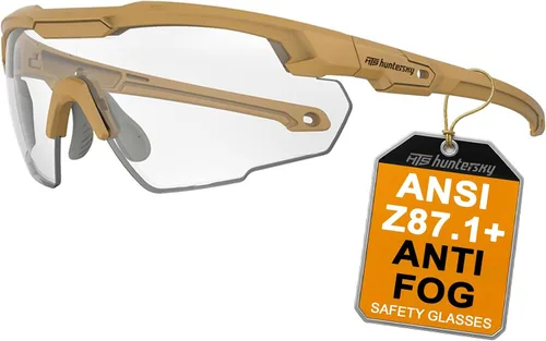 Vista 16 de Gafas de tiro tácticas balísticas ANSI Z87+UV400 gafas protectoras
