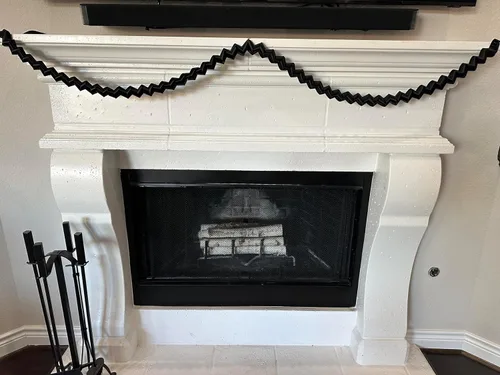 Vista 2 de Christmas Tree or Mantel Garland (Black)
