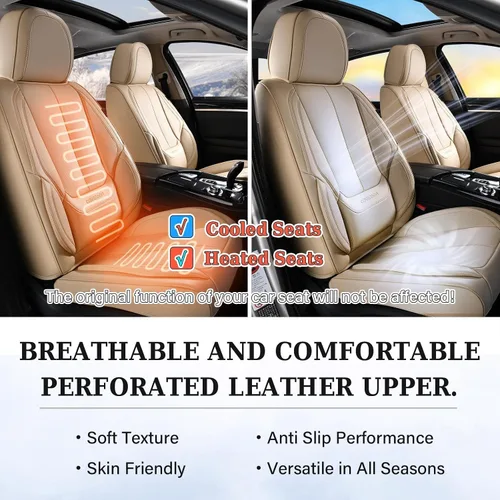 Vista 7 de Coverado Fundas de asiento de automóvil, fundas de asiento delantero, funda de asiento de automóvil, protector de asiento de automóvil, impermeable