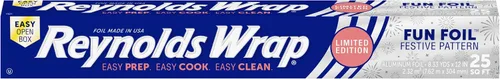 Vista 9 de Papel Aluminio Reynolds Wrap, 200 Pies Cuadrados