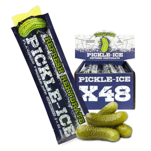 Vista 8 de Van Holten's Pickles - Paletas heladas de pepinillo - Paquete de 8 Electrolyte Popsicles Great for Rehydration & Recovery