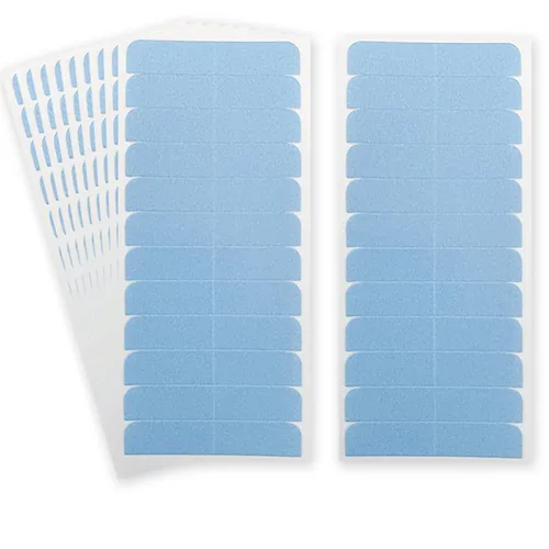 Vista 7 de Kachanaa 48 piezas de pegamento de encaje ultra fuerte impermeable de doble cara para peluca de encaje frontal, cinta adhesiva de encaje de sujeción