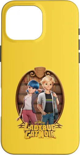 Vista 18 de Funda para iPhone 13 Miraculous Ladybug and Cat Noir The Movie Marinette Adrien