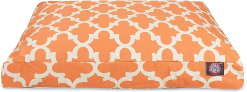 Vista 13 de Majestic Pet Products - Cama rectangular pequeña para perros y mascotas con cubierta extraíble lavable y enrejado gris