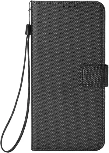 Vista 2 de Funda de piel sintética con tapa para Vivo Y20S, para Vivo Y20A, V2052, V2034, Y20i, V2027, Y20, 2021, V2043, Y20, 2020, V2029, Y11S, color negro