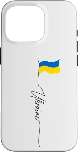 Vista 20 de iPhone 16 Ukraine, Slava Ukraini, Ukrainian Patriotic Flag Case