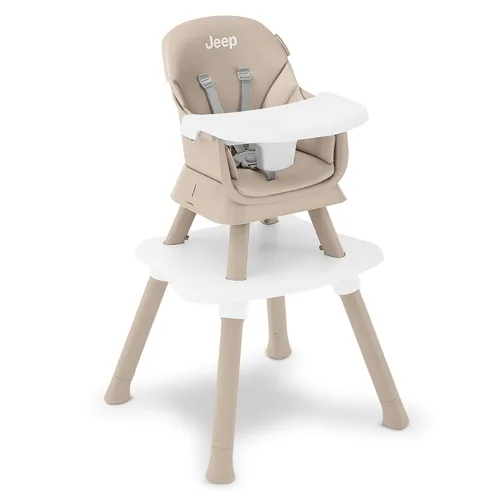Vista 11 de Jeep Milestone 6-in-1 Convertible High Chair by Delta Children, Black