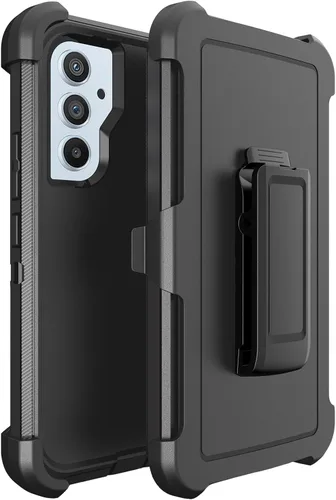 Vista 8 de Funda para Samsung Galaxy A13 5G (no para A13 4G), funda de teléfono [grado militar] 3 en 1 a prueba de golpes, resistente protección contra golpes