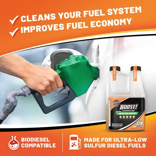 Vista 4 de Opti-Lube Aditivo diesel de cetano máximo, botella dosificadora de 16 onzas