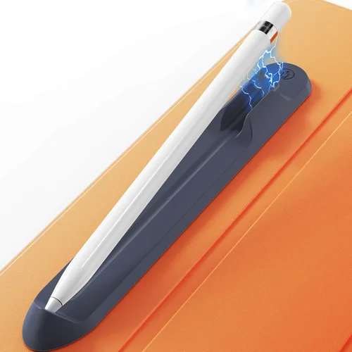 Vista 9 de AHASTYLE Soporte extraíble para iPencil [accesorio magnético] Fuerte adhesivo adhesivo de silicona para Apple Pencil de 1ª y 2ª generación (negro)