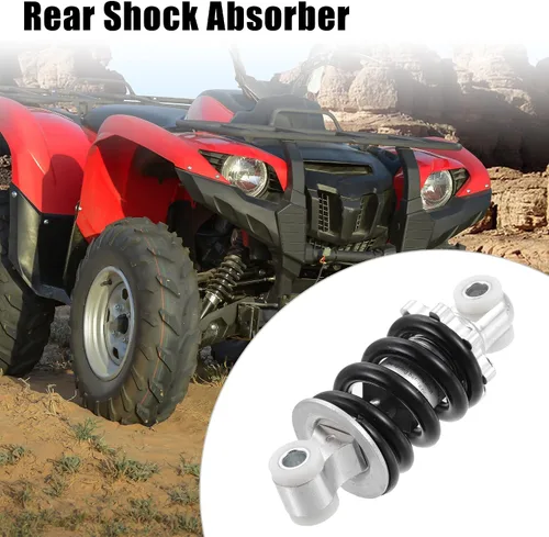 Vista 2 de X AUTOHAUX Amortiguador trasero de 100mm 340,194 kg Amortiguador de impacto trasero para scooter de gas, bicicleta eléctrica, bicicleta de tierra