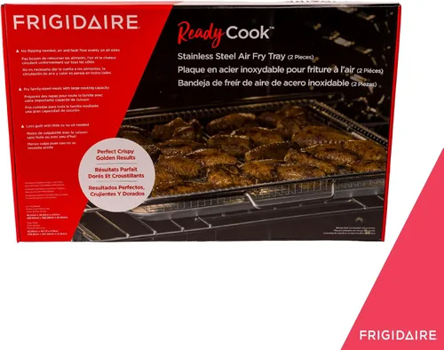 Vista 4 de Frigidaire FRIGPEREAFT ReadyCook - Bandeja de aire para freír de 30 pulgadas con cesta de aire y estante para horno para cocinas Frigidaire y hornos