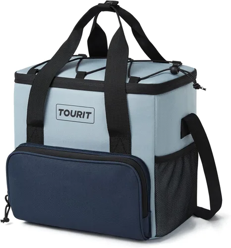 Vista 12 de TOURIT Bolsa de enfriador suave pequeña aislada, bolsa de enfriador de almuerzo de 24/35/46 latas, caja de hielo, enfriadores portátiles y a prueba