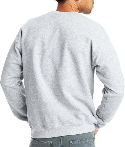 Vista 2 de Hanes EcoSmart Fleece, Cotton-Blend Pullover, Crewneck Sweatshirt for Men