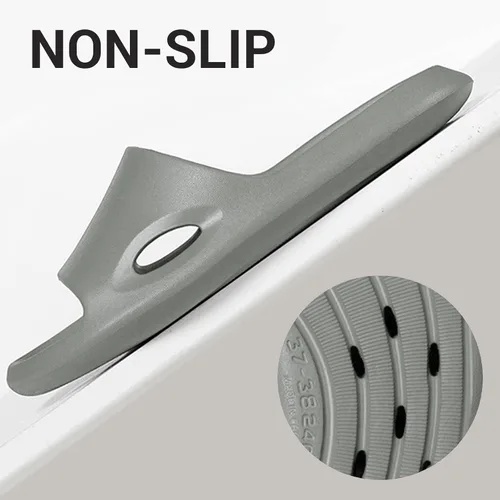 Vista 4 de Newbuty Zapatos de ducha de secado rápido antideslizantes con agujeros para hombres y mujeres, pantuflas de baño para piscina, invitados