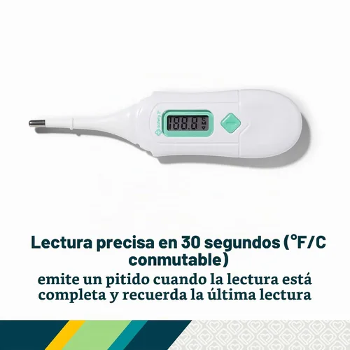Vista 3 de Safety 1st Termómetro de guardería 3 en 1, analógico