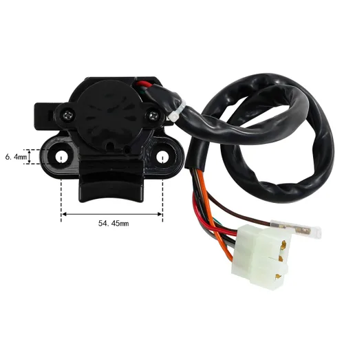 Vista 2 de TCT-MOTORPARTS Llave de bloqueo del interruptor de encendido para Kawasaki ZX6R ZX7R ZX750 ZX9R ZX900 ZZR400 ZZR600