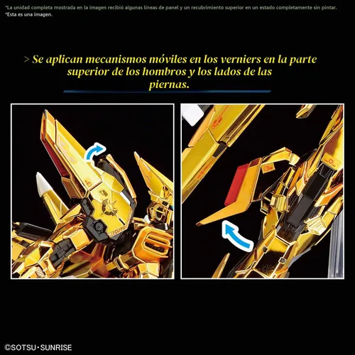 Vista 8 de Bandai Hobby - Mobile Suit Gundam Seed Destiny - #41 Akatsuki Gundam Oowashi Unit RG 1/144 Kit