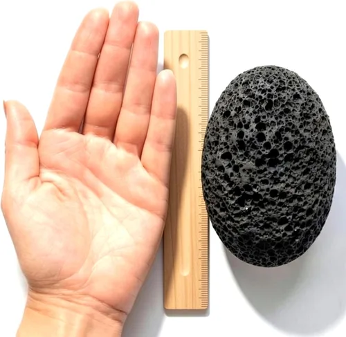 Vista 8 de Evolatree Piedra pómez volcánica natural para pies – Removedor de callos suave ecológico y depurador de pies para una piel suave, diseñado en Canadá