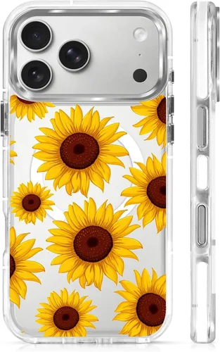 Vista 83 de Funda para iPhone 13 Pro, transparente con bonito patrón de tiburón azul, compatible con Magsafe funda protectora suave para mujeres y niñas (blanco)