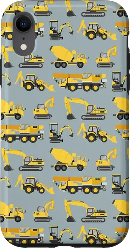 Vista 25 de Fun Construction Vehicles Truck Pattern Case for iPhone 17