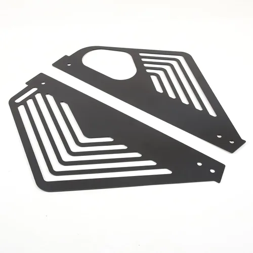 Vista 7 de TOYCIDFG Cubierta de panel de bahía del motor, protector de protección contra salpicaduras izquierda y derecha para C8 Corvette 2020-2024 Accesorios