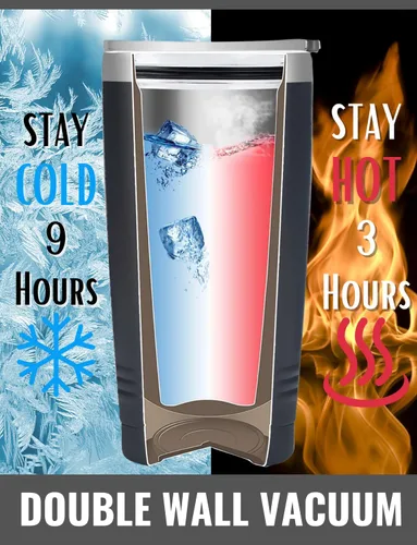 Vista 7 de Onebttl Regalos oficiales para hombres y mujeres, regalo oficial de boda para novios, vaso aislado de acero inoxidable de 20 onzas con tapa