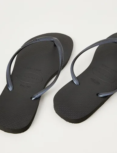 Vista 7 de Havaianas - Sandalias Slim para mujer, Negro