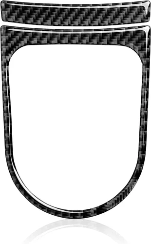 Vista 4 de Adhesivo de vinilo de fibra de carbono para panel de marco de engranajes para Ford Mustang 2015, 2016, 2017, 2018, 2019, 2020, 2021, 2022, 2023