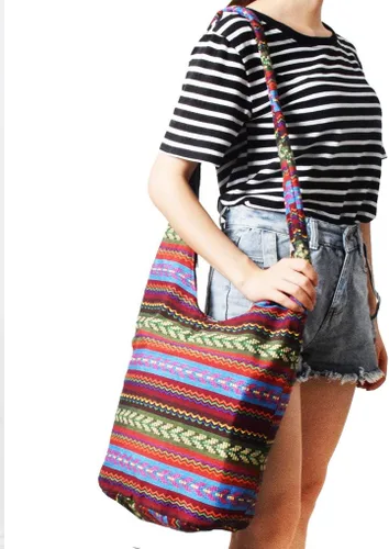 Vista 5 de WITERY Bolso bandolera para mujer, bolso de hombro grande, bolso de compras, bolso de mano con cremallera, bolso de mensajero