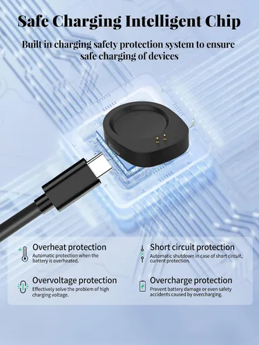 Vista 3 de Base de carga magnética para reloj inteligente Amazfit Bip Max