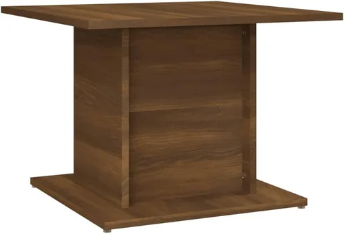 Vista 3 de Muebles modernos multifuncionales, decoración de mesa de cóctel, mesa de café, roble marrón, 21.9 x 21.9 x 15.7 pulgadas, madera diseñada para sala
