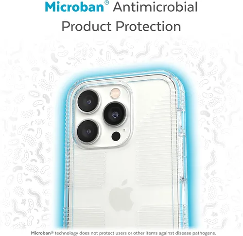 Vista 6 de Speck Funda para iPhone 14 Pro Max de 6.7 pulgadas modelo - Funda rígida delgada para teléfono con protección contra caídas, resistente a