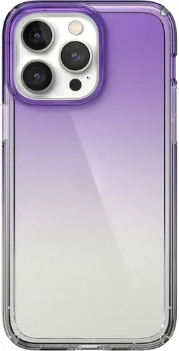Vista 9 de Speck Funda transparente para iPhone 14 Pro Max, protección contra caídas, resistente a los arañazos, funda delgada de doble capa para iPhone de 6.7