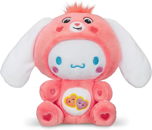 Vista 13 de Care Bears - Badtz-Maru vestido como oso gruñón de 8 pulgadas de peluche de tamaño divertido, azul - Suave y abrazable. - Bueno para niñas y niños