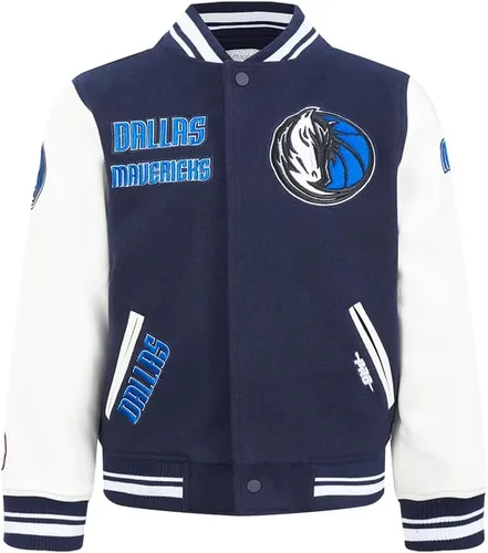 Vista 11 de Pro Standard Chaqueta Varsity clásica retro de la NBA para niños grandes