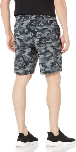 Vista 2 de Reebok Pantalones cortos con gráficos para entrenamiento estándar para hombre